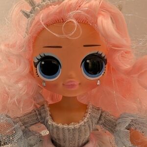 L.O.L. Surprise! Doll with Pink Hair and Silver Dress